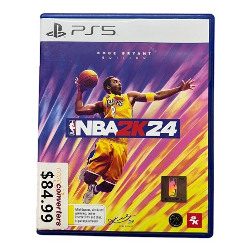 NBA 2K24 Playstation 5 (PS5) 026900579385 Cash Converters