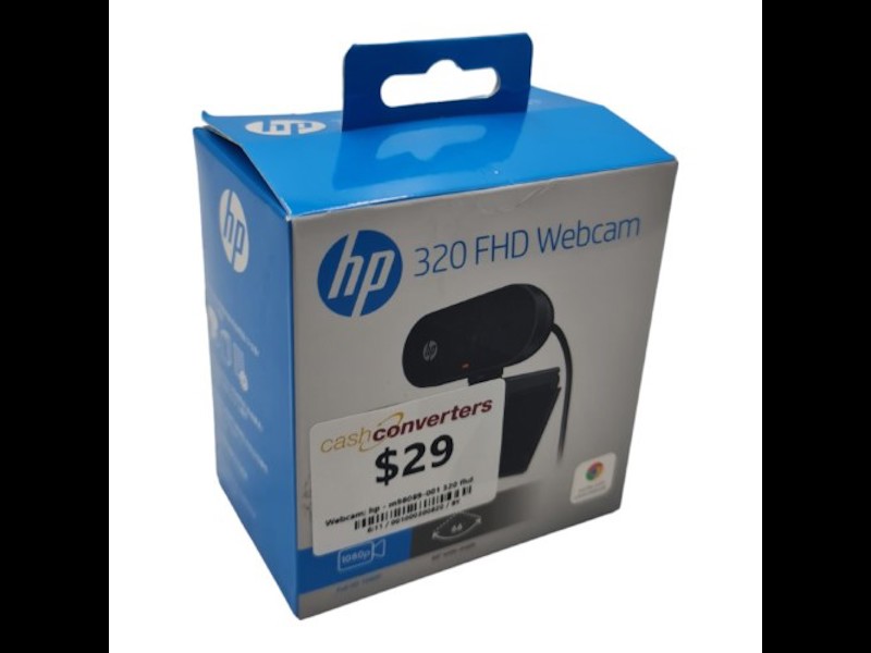 Webcam Converters Fhd 001000300820 | Cash 320 | HP M98089-001 Black