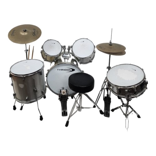 Typhoon 5 Pce Drum Kit Gold 042400199544 Cash Converters