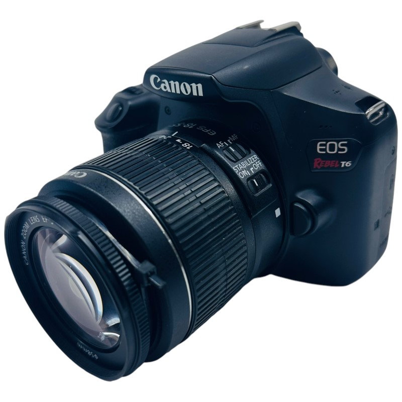Canon Eos Rebel T6 Ds126621 Black 057500018006 Cash Converters