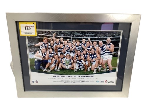 Memorabilia Geelong Cats 2011 Premiers 055500063178 Cash Converters