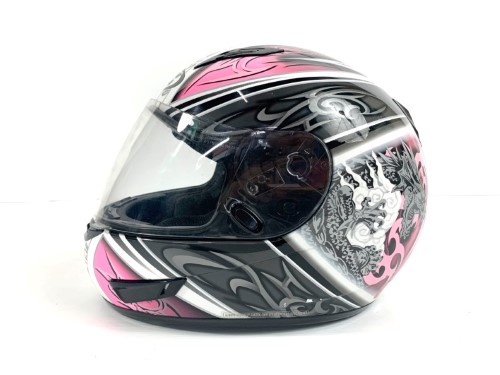 Hjc Helmets Draco Xs Motorcycle Helmet Pink/White/Grey Pink