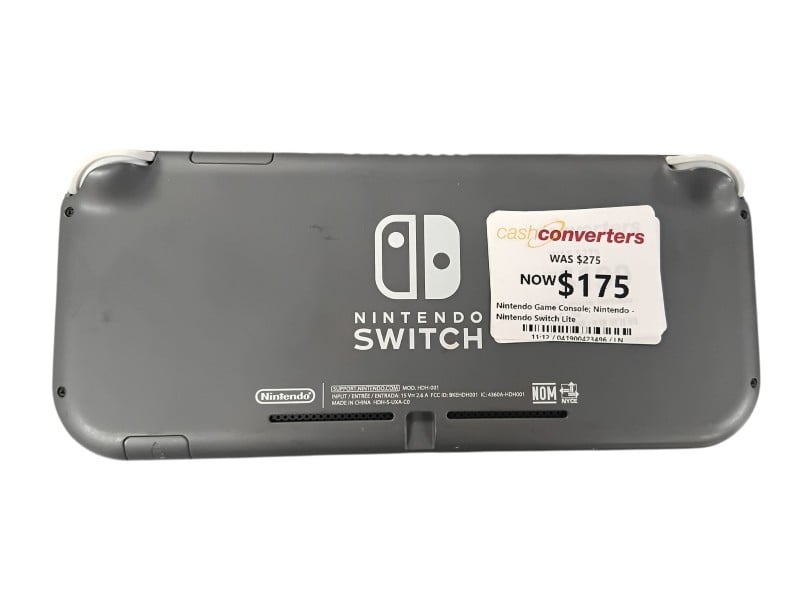 Nintendo Switch Lite 8GB Grey | 041900423496 | Cash Converters
