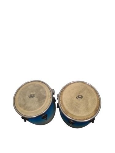 Pearl Elite Series Set Of 2 Conga Drums Blue 001300311559 Cash