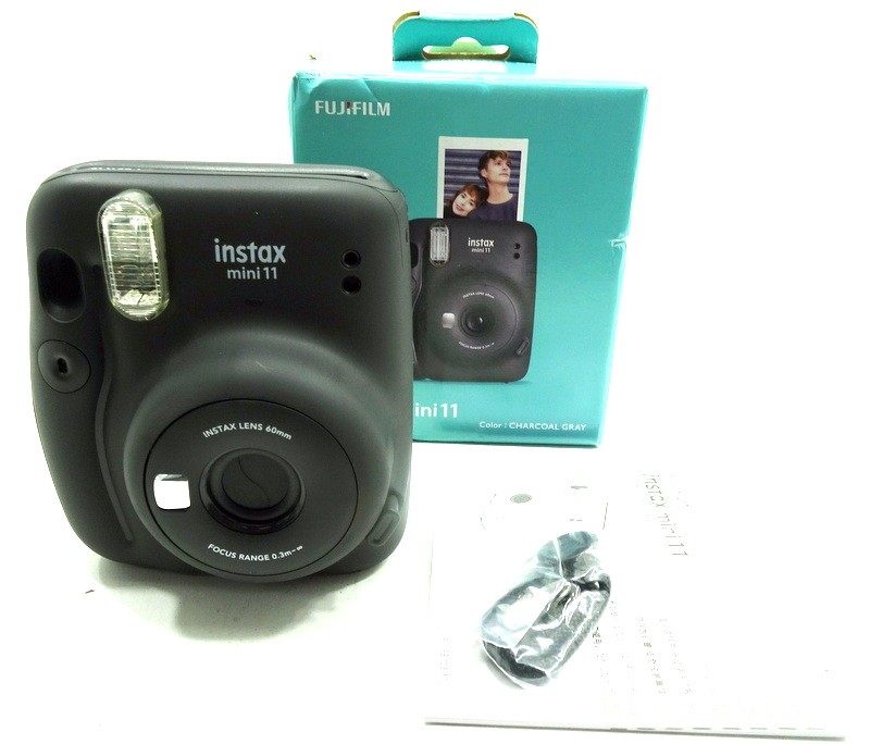 Fujifilm Charcoal Gray Instax Mini 11 Grey | 041600333160 | Cash