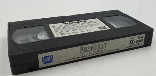 VHS Cassette Fern Gully The Last Rainforest 045300143165 Cash