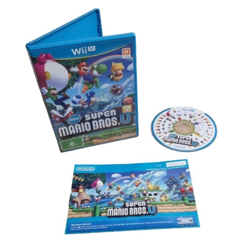 Super Mario Bros U Nintendo Wii U 039800383304 Cash Converters