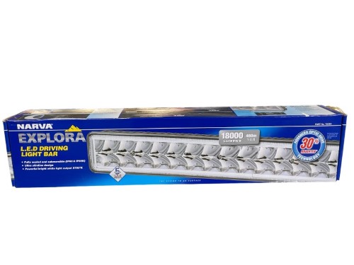Narva Explora Led Driving Light Bar Dbl Row 22" 180W Black
