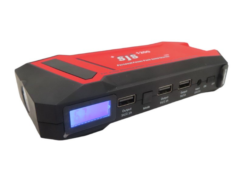 Sjs Personal Power Pack Jump Starter 12V Red 000600380082 Cash