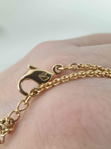 Silver Swarovski Rose GoldTone Plated Necklace + Pendant Rose Gold