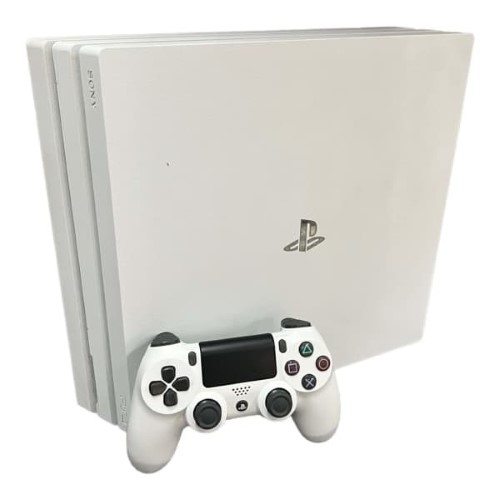 Sony Playstation 4 (PS4) Pro Cuh7202B White 002300722846 Cash