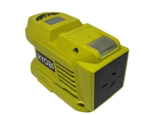 Ryobi 18V One+ 150W Battery Topper Inverter Skin Only Green