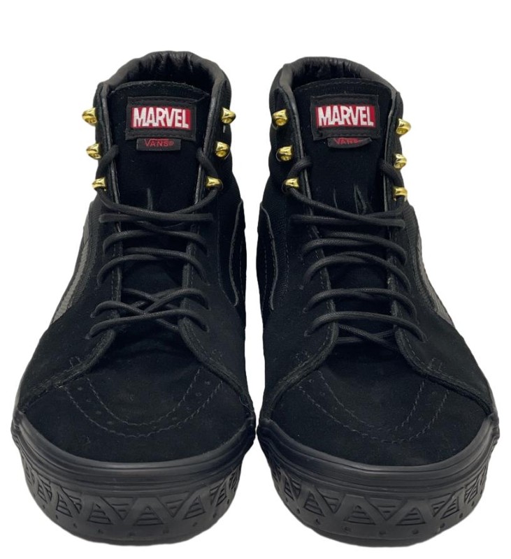 Avengers Vans Universe Shoes Vans Marvel Black Panther Sk8-Hi