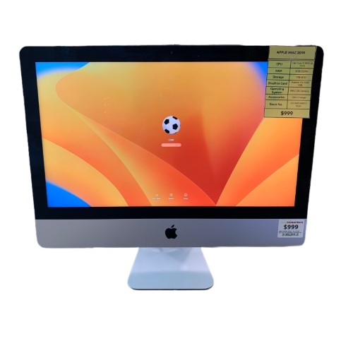 Apple iMac 2019 A2116 Intel i58500 3GHz 8GB 1TB 2019 Silver