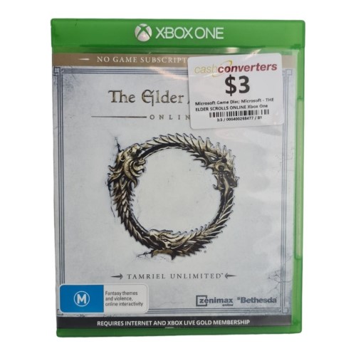 The Elder Scrolls Online Xbox One 000400268477 Cash Converters