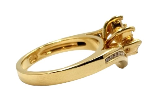 18ct Yellow Gold Ladies Diamond Diamond Ring Size L 0.41ct TDW 032800242189 Cash Converters