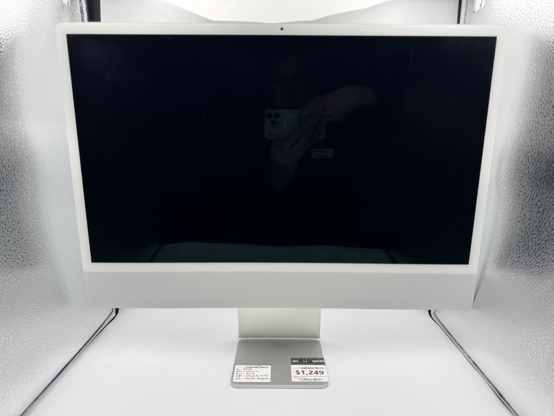 Apple iMac (24-Inch, M1, 2021) A2439 M1 8GB 256GB SSD 2021 Silver