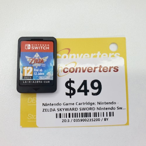 Zelda Skyward Sword Nintendo Switch 035900235200 Cash Converters