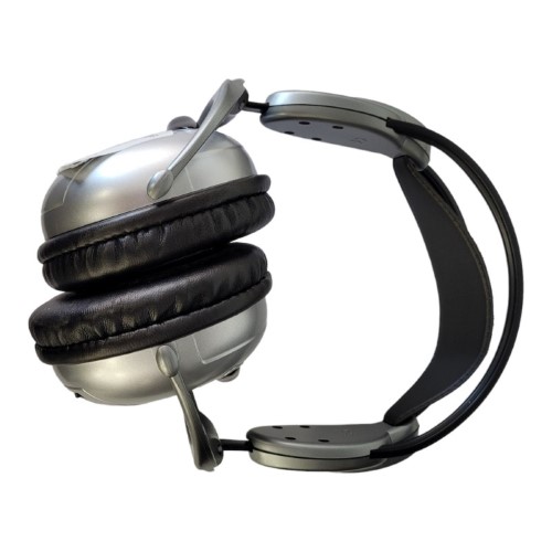 Unbranded Cordless Stereo Headphones Silver 028600261467 Cash