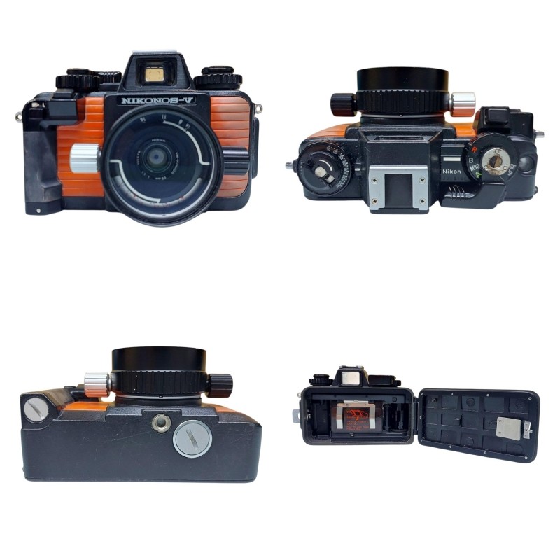 Nikon Nikonos-V As-Is With 28mm F3.5 Lens Orange | 002900261683