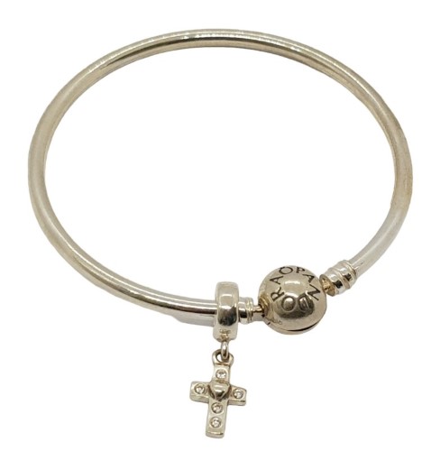 Buy LuckyClover Jewellery Cross Skull Charm Fit Pandora Charm Bracelets  Online at desertcartINDIA