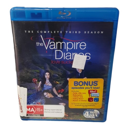 Dvd The Vampire Diaries Third Season 028900130758 Cash Converters