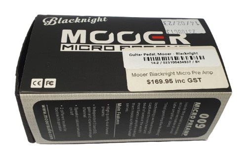 Mooer Blacknight Black 023100434937 Cash Converters