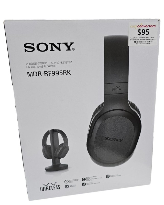 Sony Headphones Rf995rk Wireless Headphones Sony Wirless