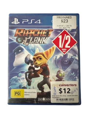 Ratchet And Clank Playstation 4 (PS4) 038800176066 Cash Converters