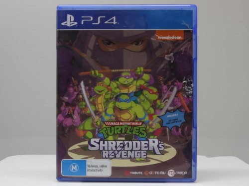 Teenage Mutant Ninja Turtles Shredder's Revenge Playstation 4 (PS4) 033000362538 Cash