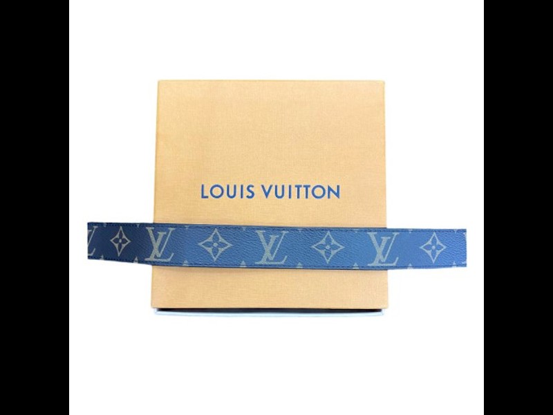 Authentic Louis Vuitton Womens Belt Santure 70/28 Monogram M9274W Brown