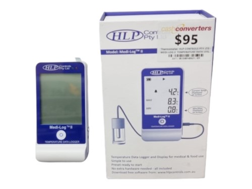 Hlp Controls Pty Ltd Temperature Data Logger And Display For Medical N