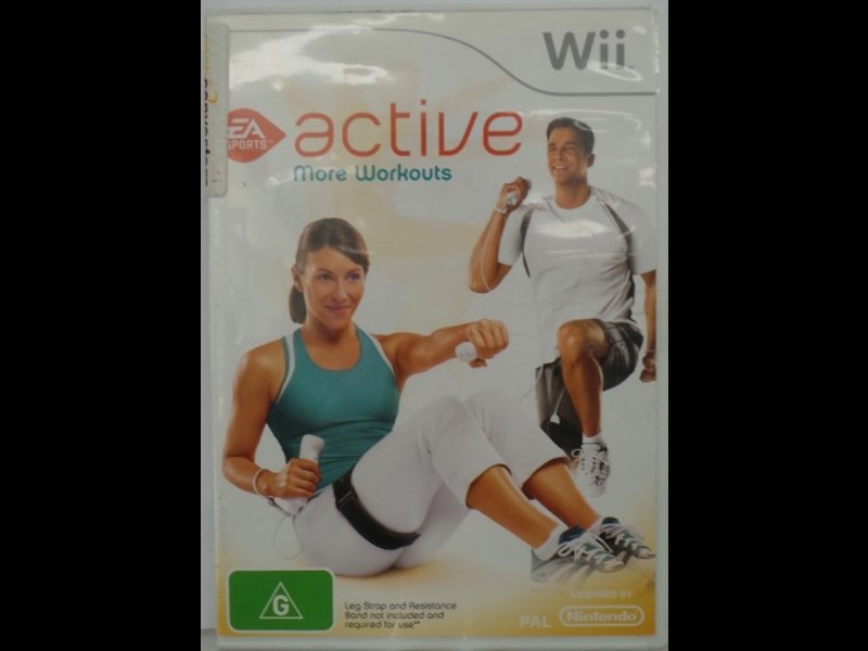 Ea Sports Active More Workouts Nintendo Wii, 033900056697