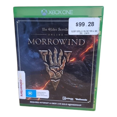 Morrowind The Elder Scrolls Online Xbox One 001900361870 Cash Converters