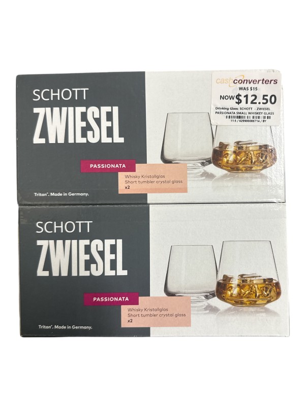 Schott Zwiesel Passionata Small Whiskey Glass | 029900086714