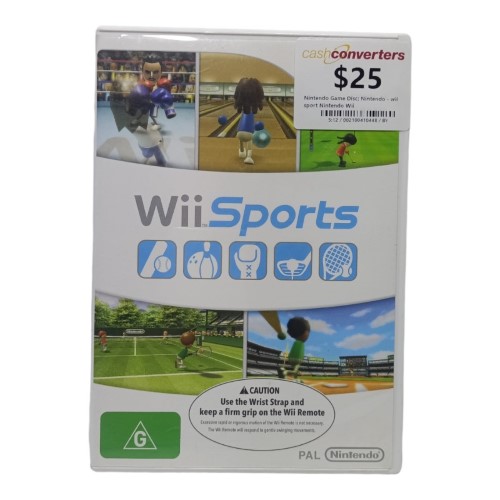 Wii Sport Nintendo Wii 002100410448 Cash Converters