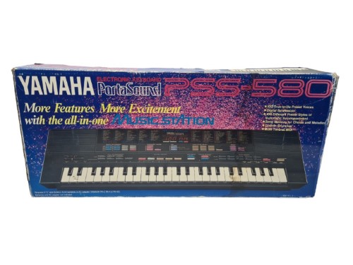 Yamaha Pss-580 Music Station Black