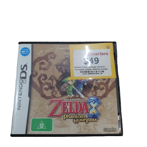 The Legend Of Zelda Phantom Hourglass Nintendo DS 039800370698