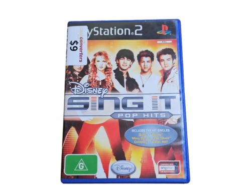 Disney Sing It Pop Hits Playstation 2 (PS2) 028000176988 Cash