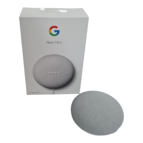 Google Nest Mini Gen 2 Smart Speaker Chalk H2c White 042400202626