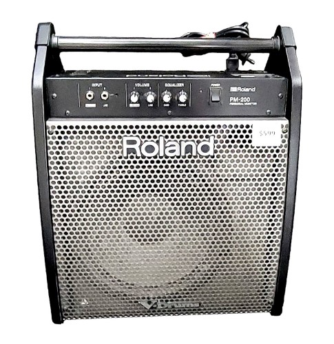 Roland Pm200 Personal Monitor V Drums 64W Black 001800707971 Cash