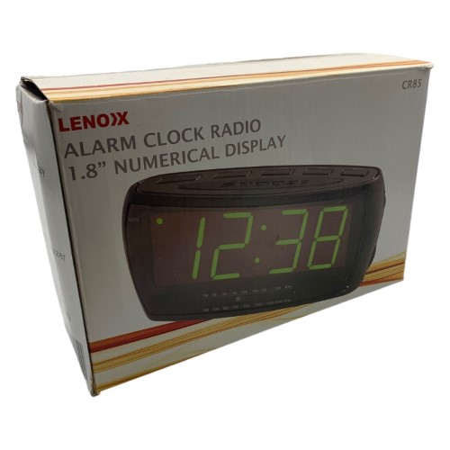 Lenoxx Clock Radio Pr3169 Black 001000302300 Cash Converters