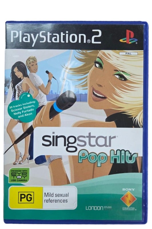 Singstar-Pop Hits Playstation 2 (PS2) | 042400229817 | Cash Converters