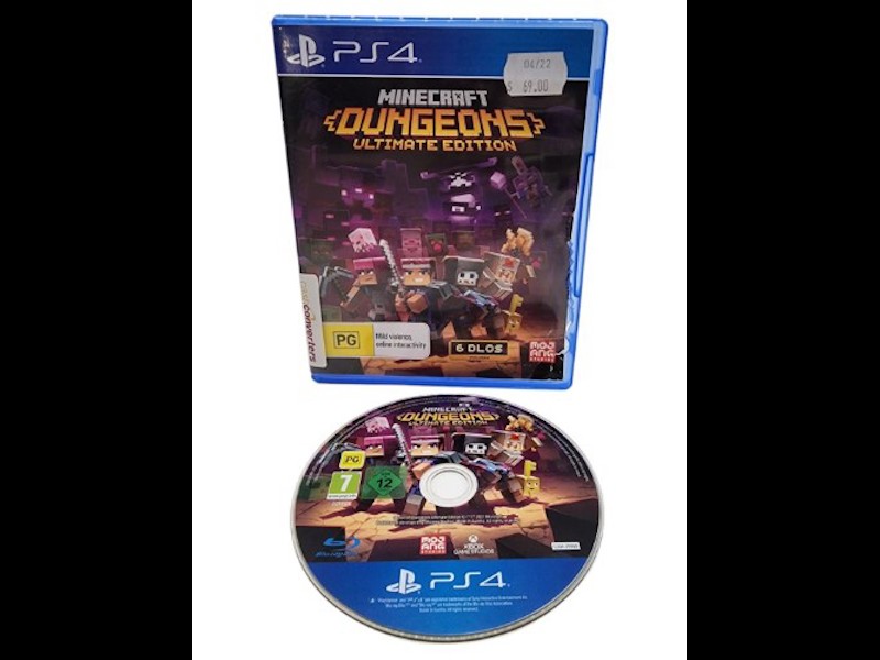 Minecraft Dungeons Ultimate Edition Playstation 4 (PS4) | 055200154680 |  Cash Converters