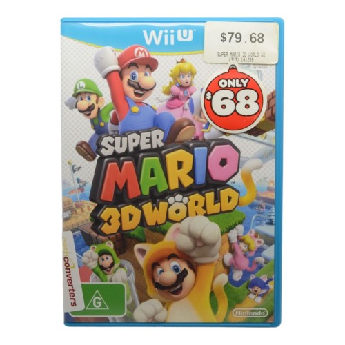 Mario 3D World Nintendo Wii U 042000213291 Cash Converters