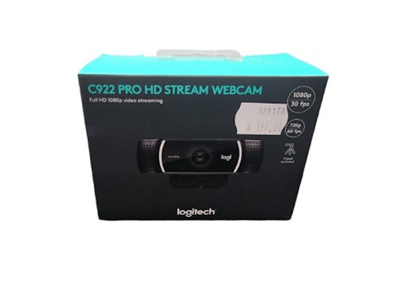 Logitech C922 Pro Stream Webcam Full 1080p HD Camera 960-001090
