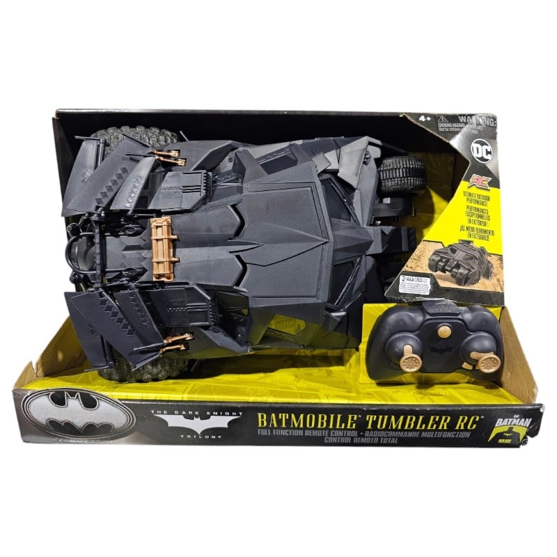 Spin Master Batmobile Tumbler Rc Black | 057300089713 | Cash Converters