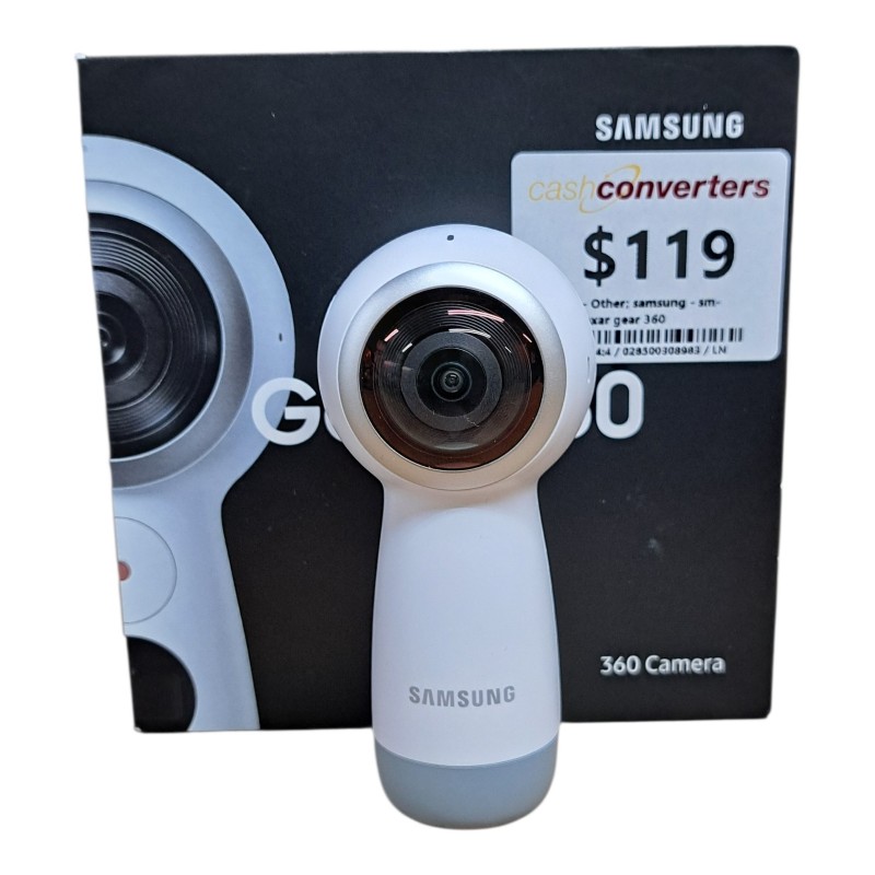 Samsung Gear 360 Sm-R210nzwaxar White | 028500308983 | Cash Converters