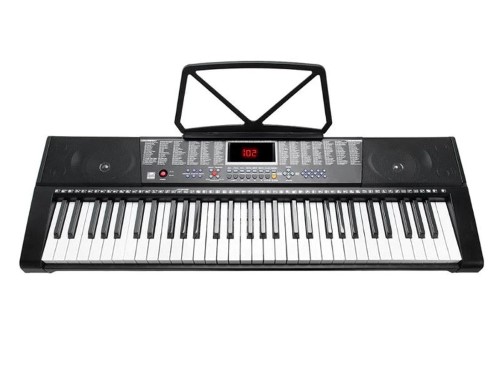 Precision Audio 61 Key Full Size Electronic Keyboard Light Up Keys Mk
