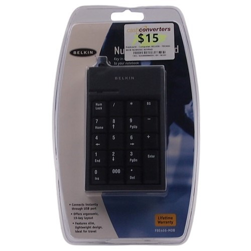 Belkin Numeric Keypad F8e466Mob Black 026300084041 Cash Converters